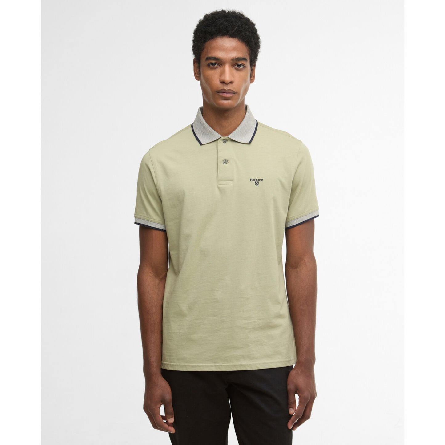 Barbour Cornsay Sea Green Polo Shirt