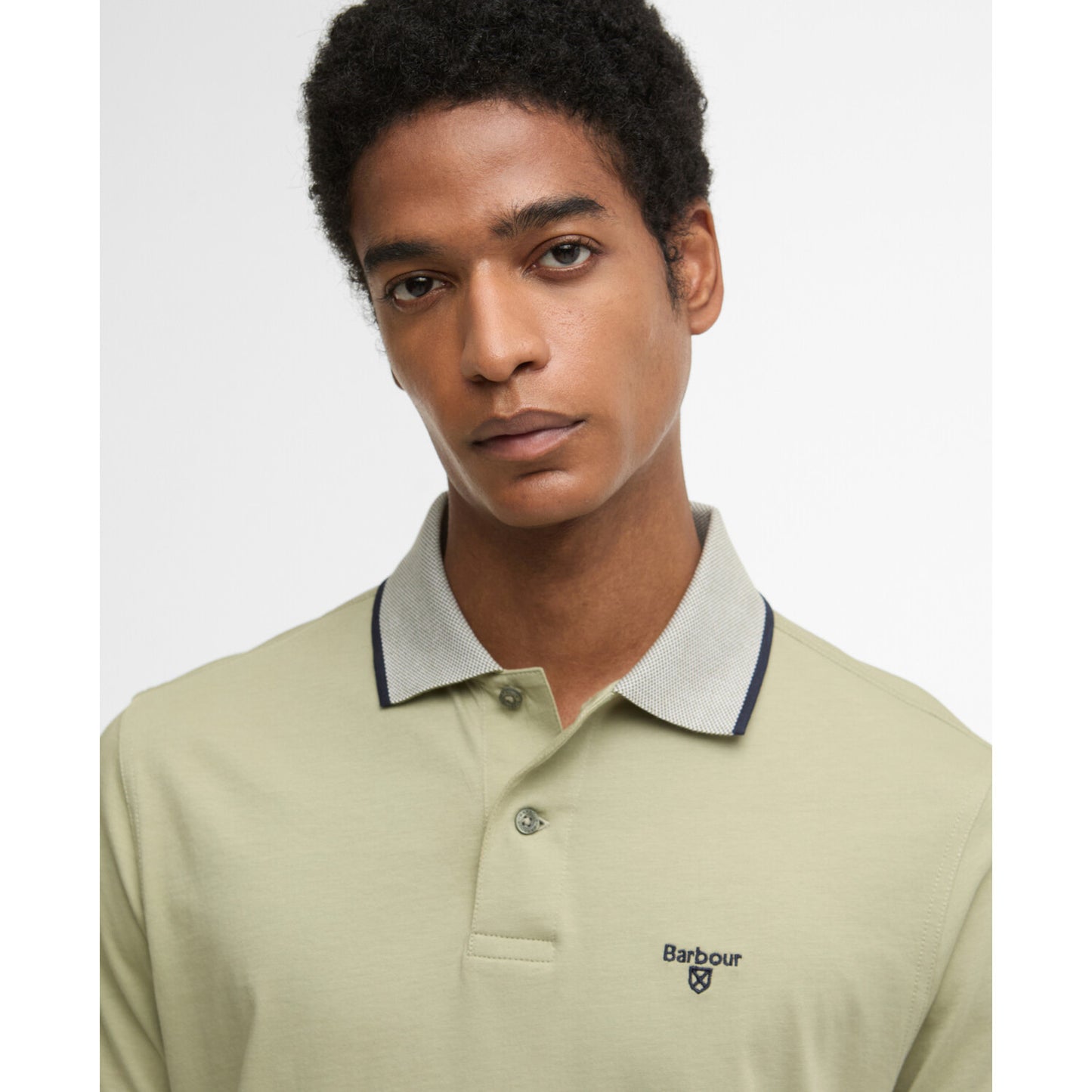 Barbour Cornsay Sea Green Polo Shirt