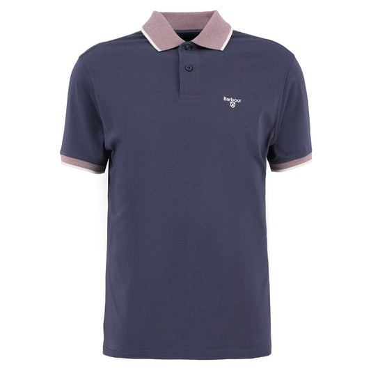Barbour Cornsay Washed Navy Polo Shirt