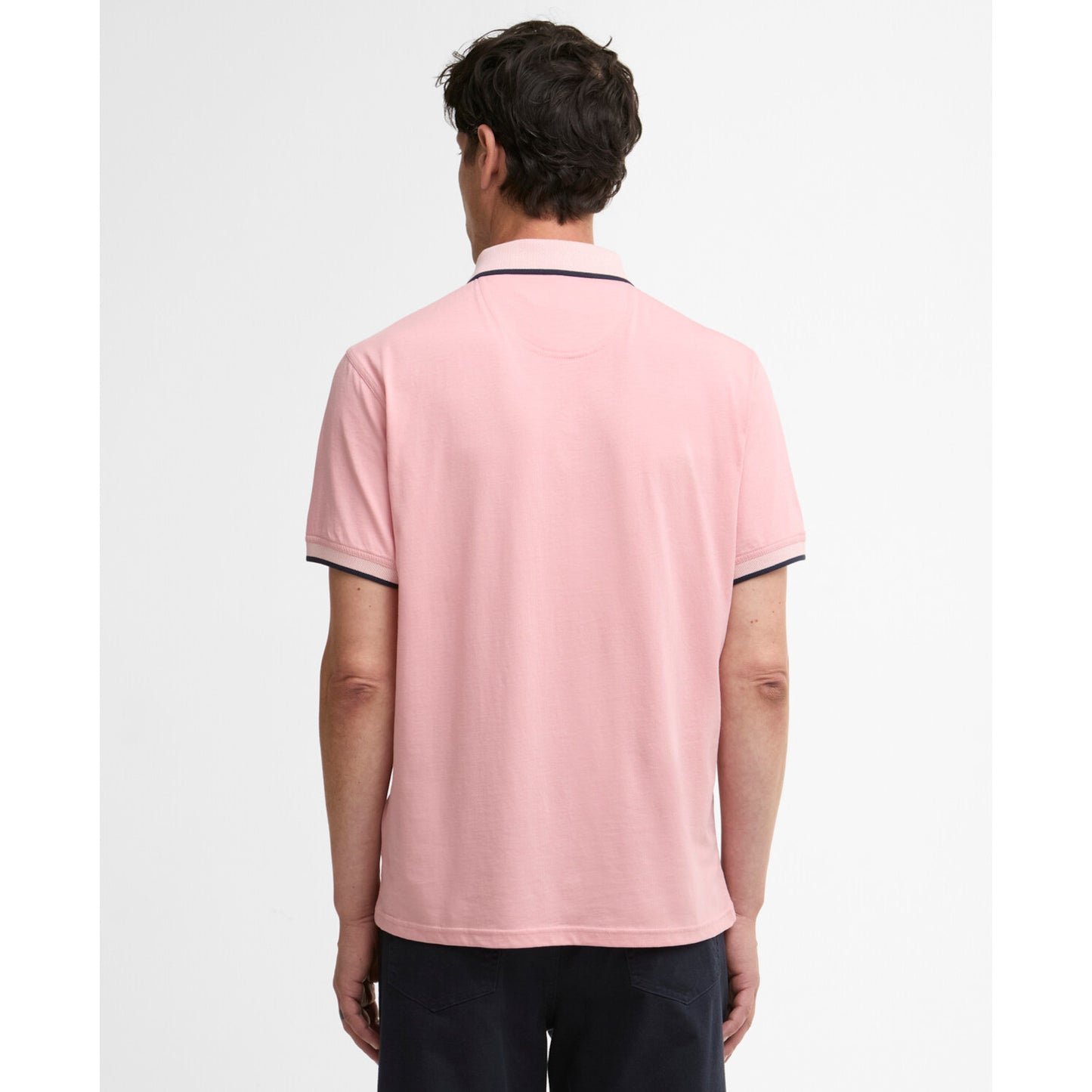 Barbour Cornsay Mineral Pink Polo Shirt