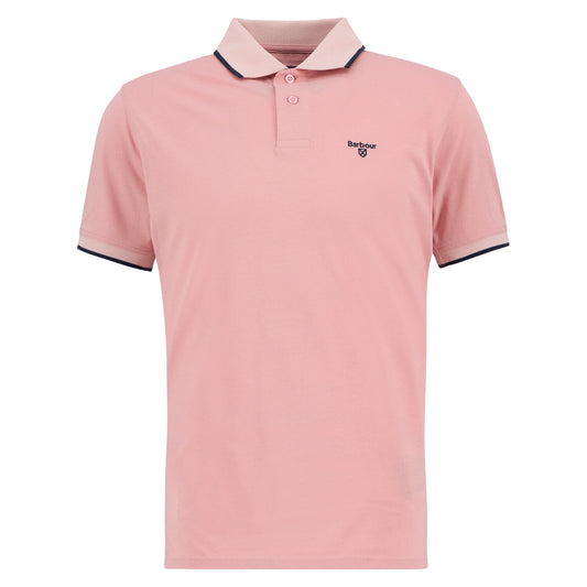 Barbour Cornsay Mineral Pink Polo Shirt