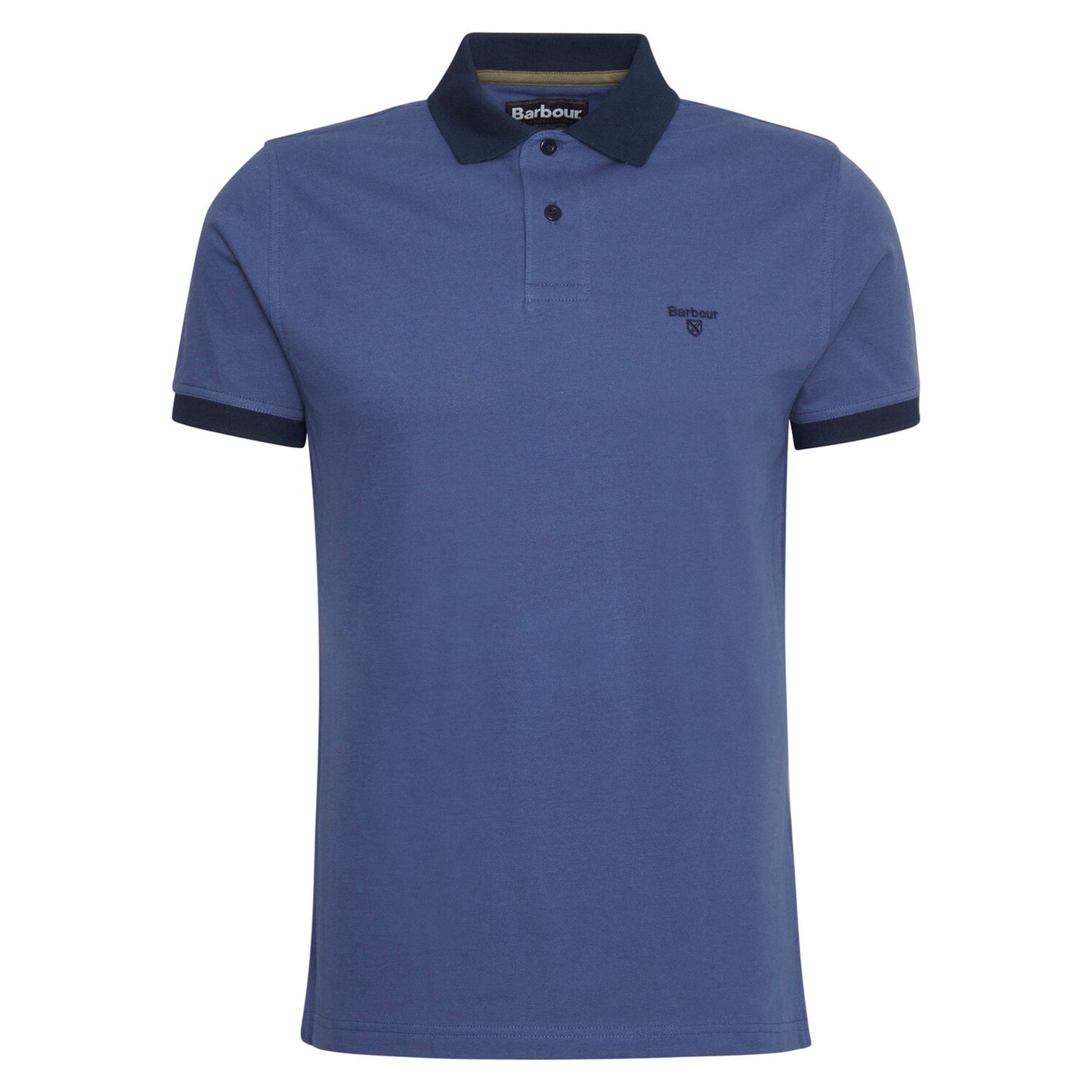 Barbour Lynmouth Oceana Tipped Tailored Fit Polo Shirt