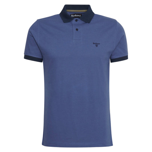 Barbour Lynmouth Oceana Tipped Tailored Fit Polo Shirt