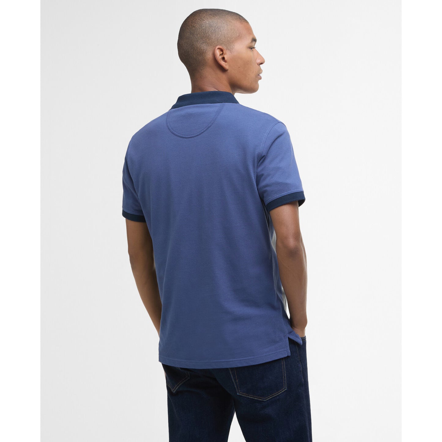 Barbour Lynmouth Oceana Tipped Tailored Fit Polo Shirt