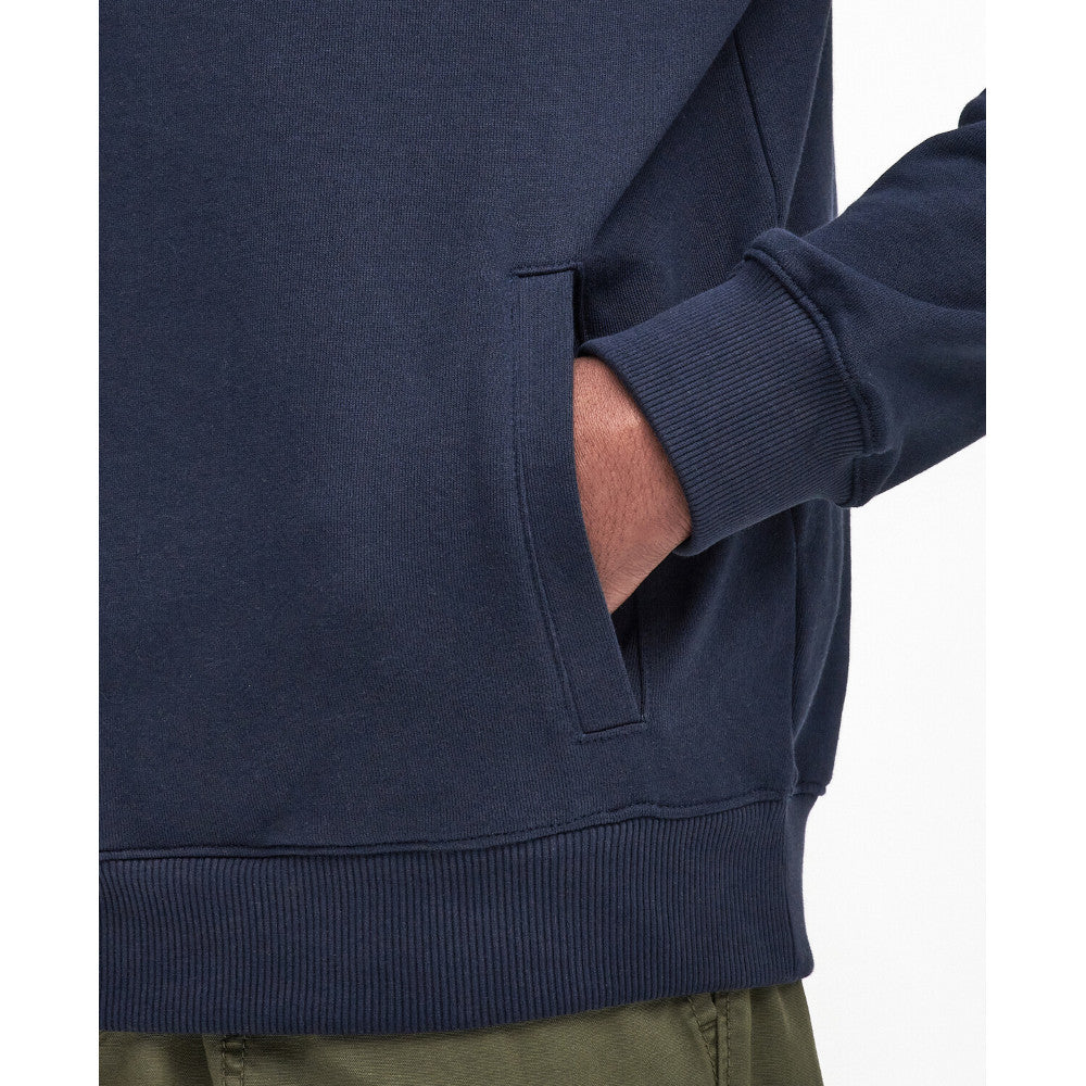 Barbour Beckhill Navy Half Zip Sweatshirt