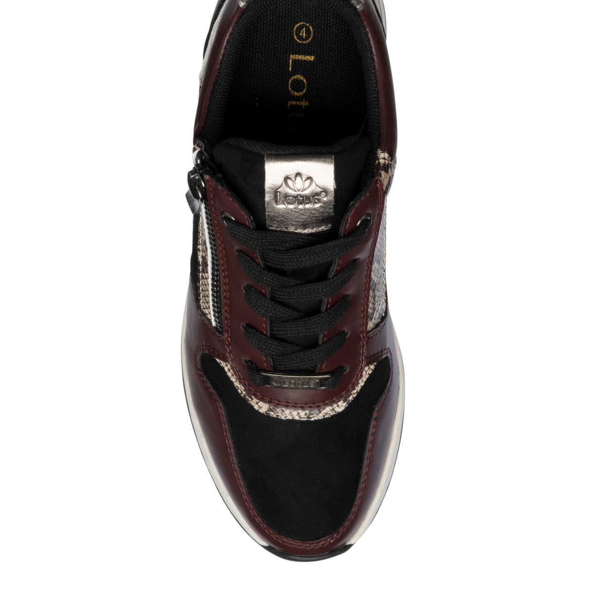 Lotus Moore Bordo/Black Shoes