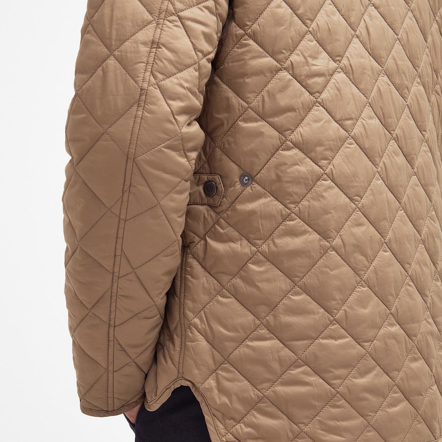 Barbour Modern Chelsea Sand Quilted Jacket