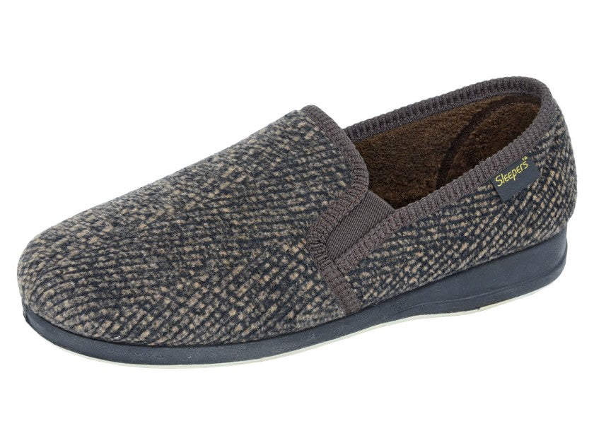 Wallace MS416B Brown Slippers