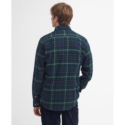 Barbour Fortrose Tailored Fit Green Loch Shirt