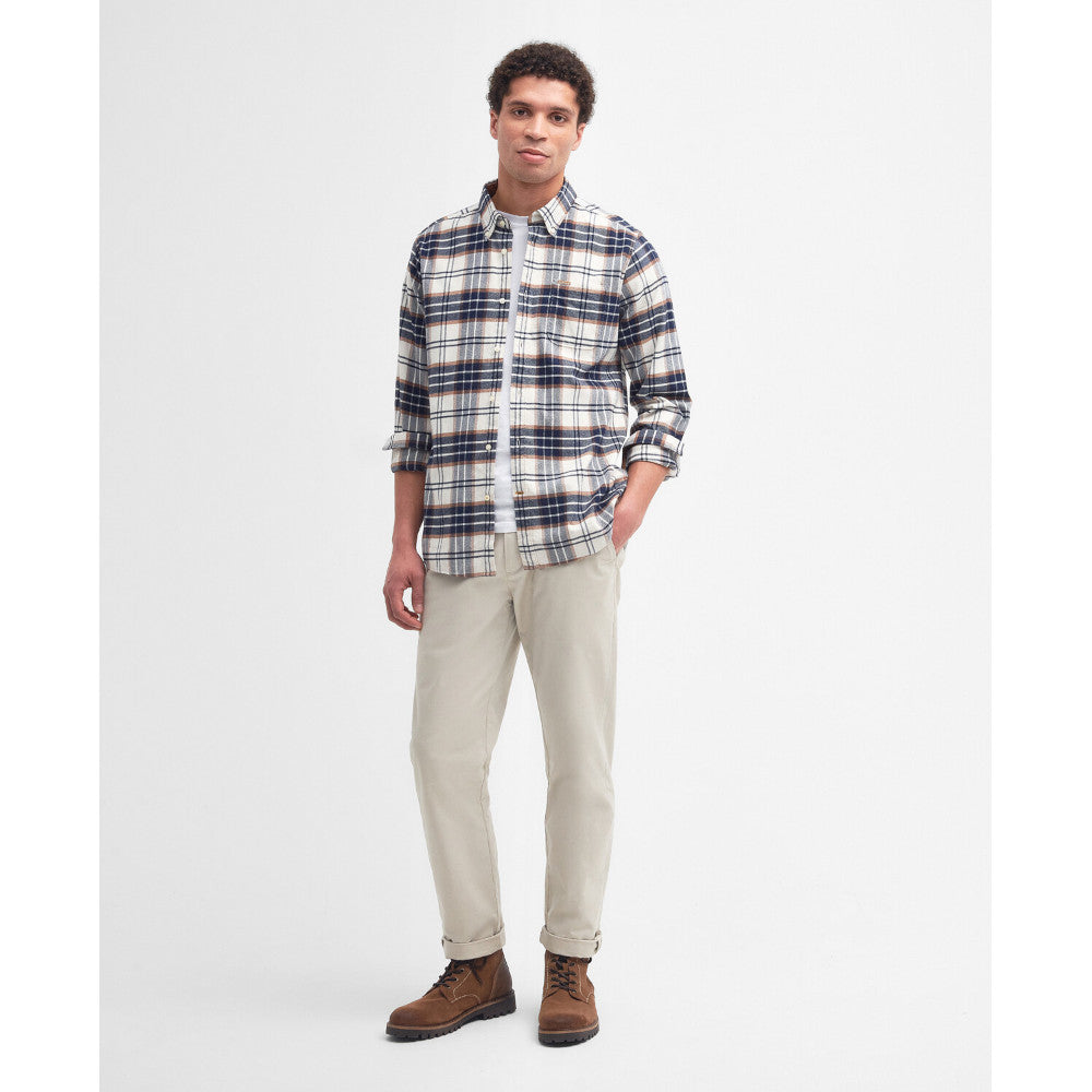Barbour Portdown Ecru Tailored Shirt