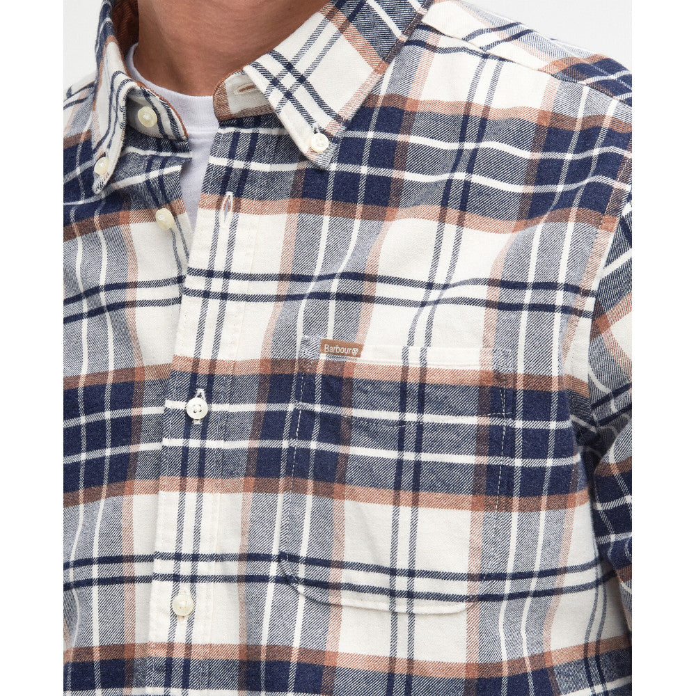 Barbour Portdown Ecru Tailored Shirt