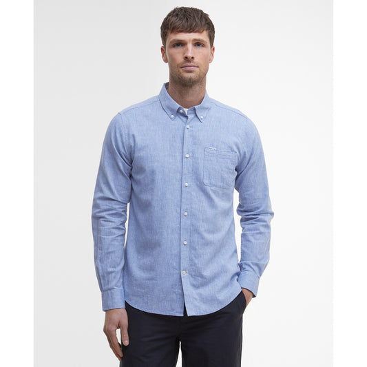 Barbour Nelson Blue Tailored Shirt