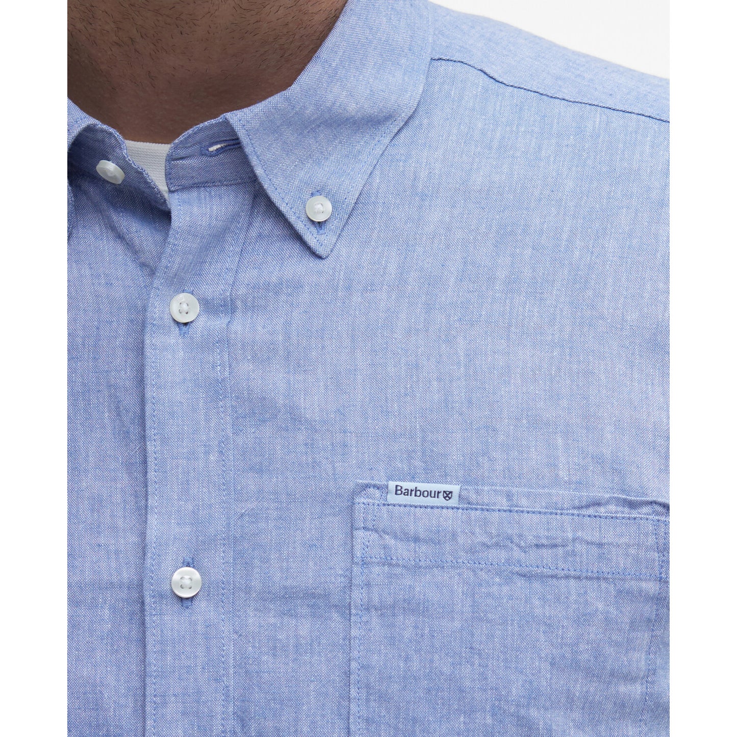 Barbour Nelson Blue Tailored Shirt