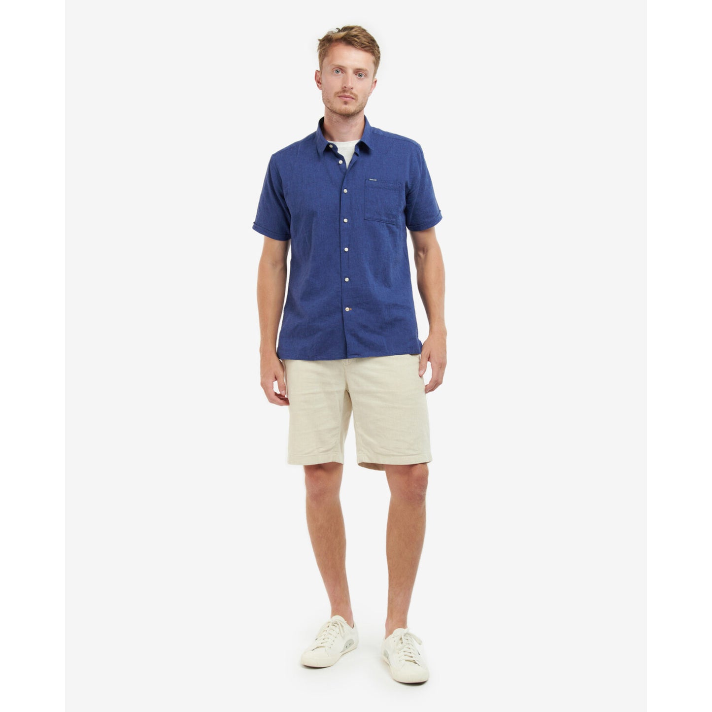Barbour Nelson Indigo Short Sleeve Summer Fit Shirt