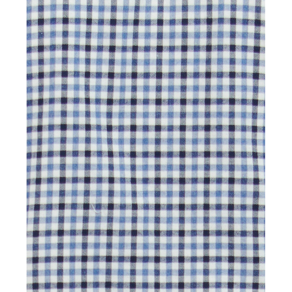 Barbour Finkle Navy Tailored Gingham Shirt