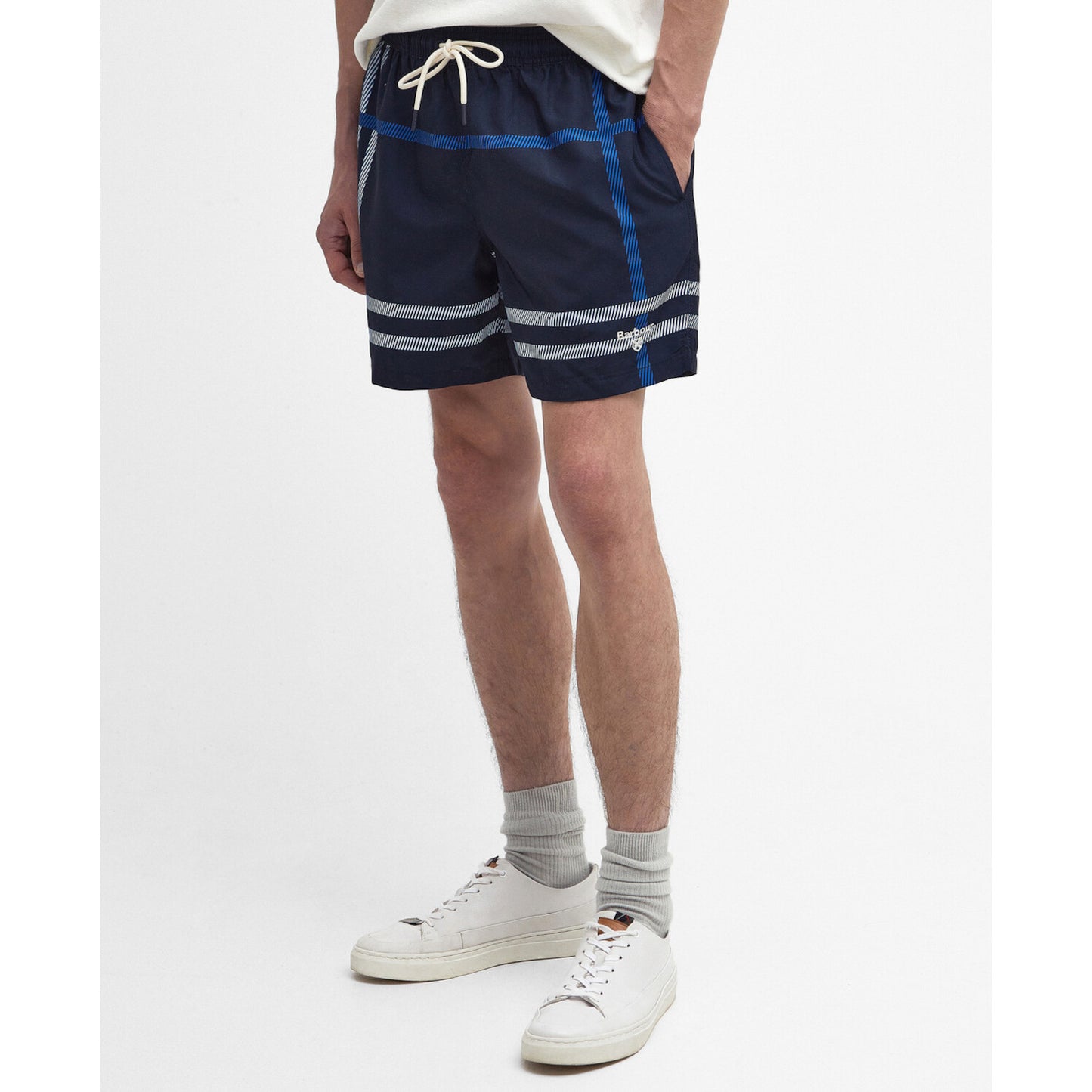 Barbour Twain Navy Swim Short