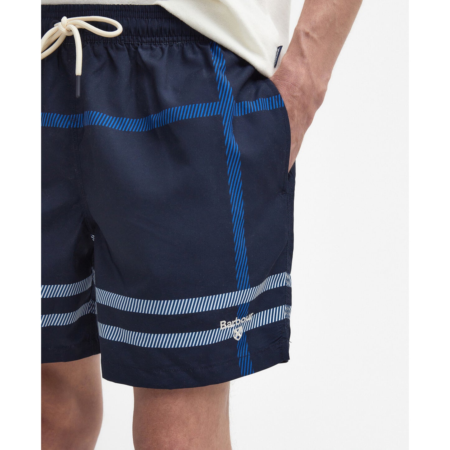 Barbour Twain Navy Swim Short