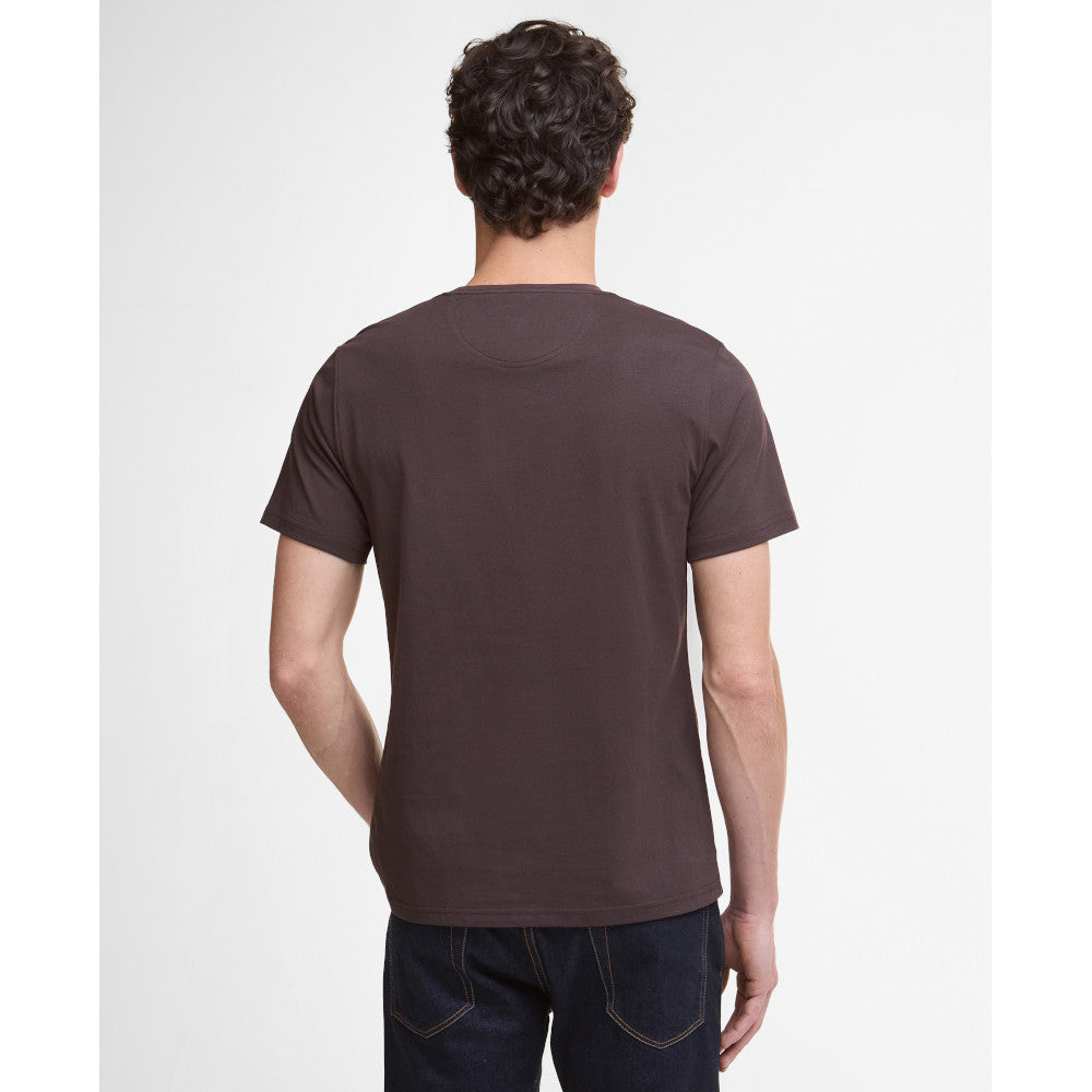 Barbour Essential Dark Oak Sports T-Shirt