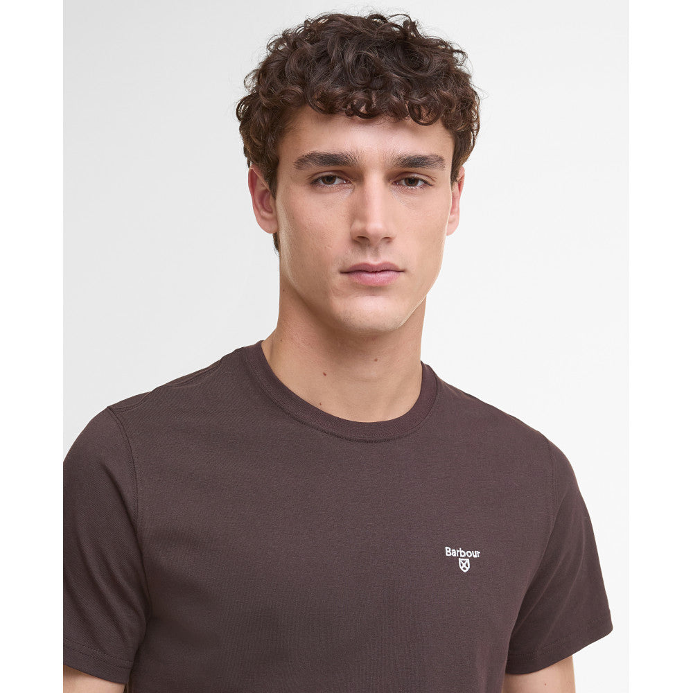 Barbour Essential Dark Oak Sports T-Shirt