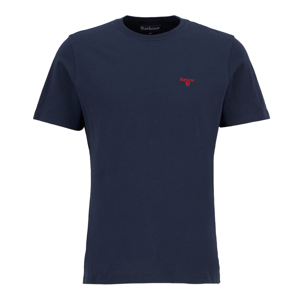 Barbour Essential Navy Sports T-Shirt