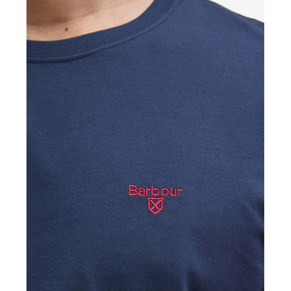 Barbour Essential Navy Sports T-Shirt