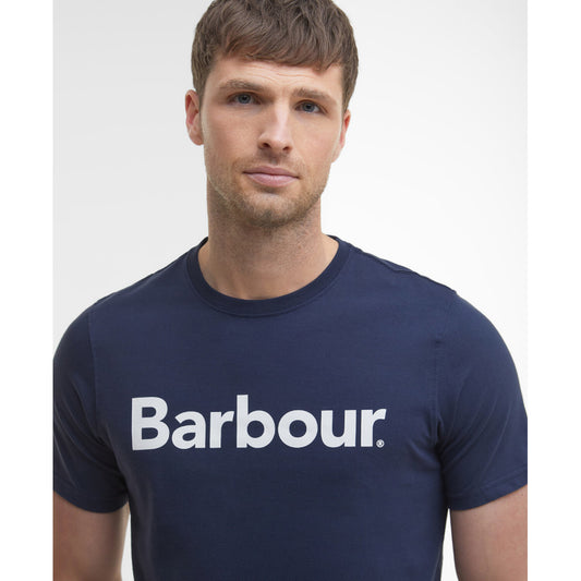 Barbour New Navy Logo T-Shirt