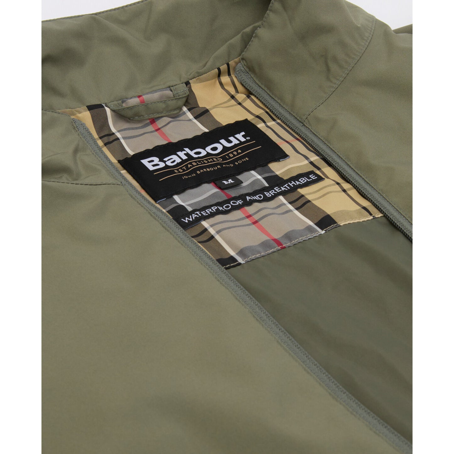Barbour Korbel Dusty Olive Waterproof Jacket