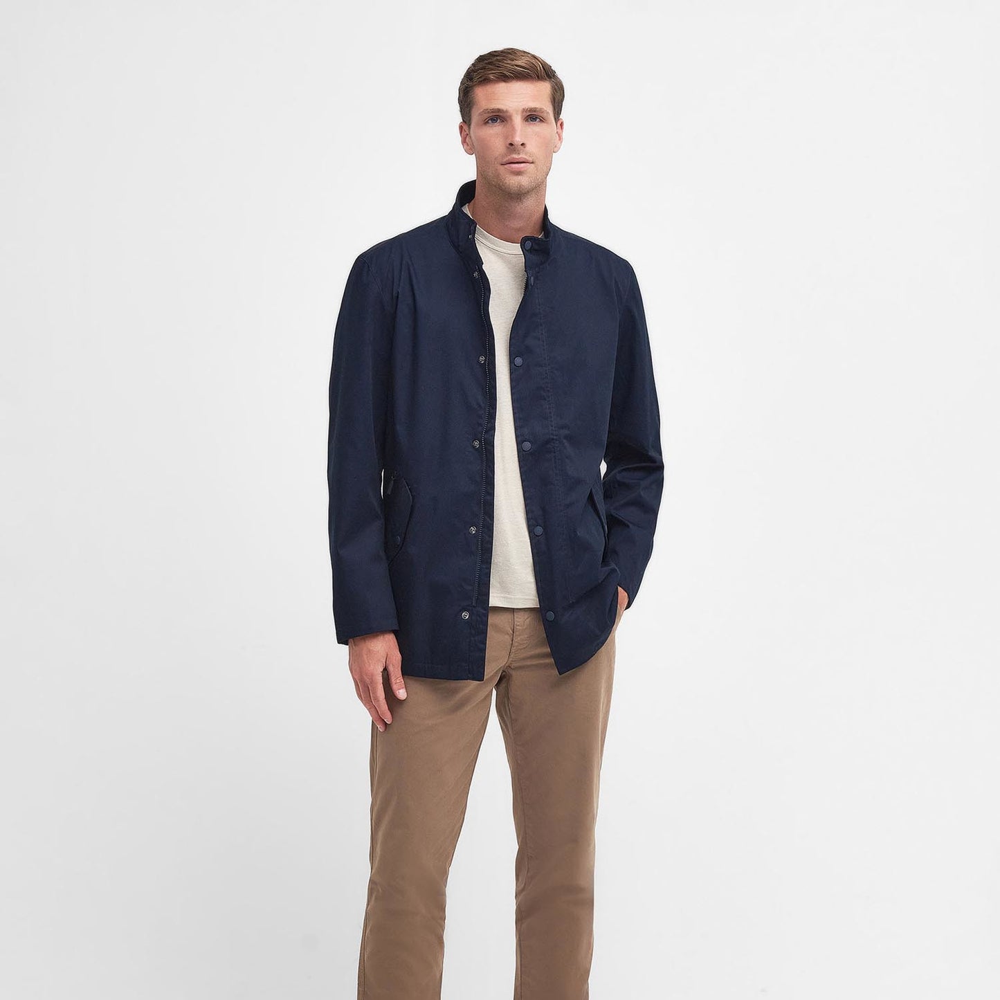 Barbour City Chelsea Navy Waterproof Jacket