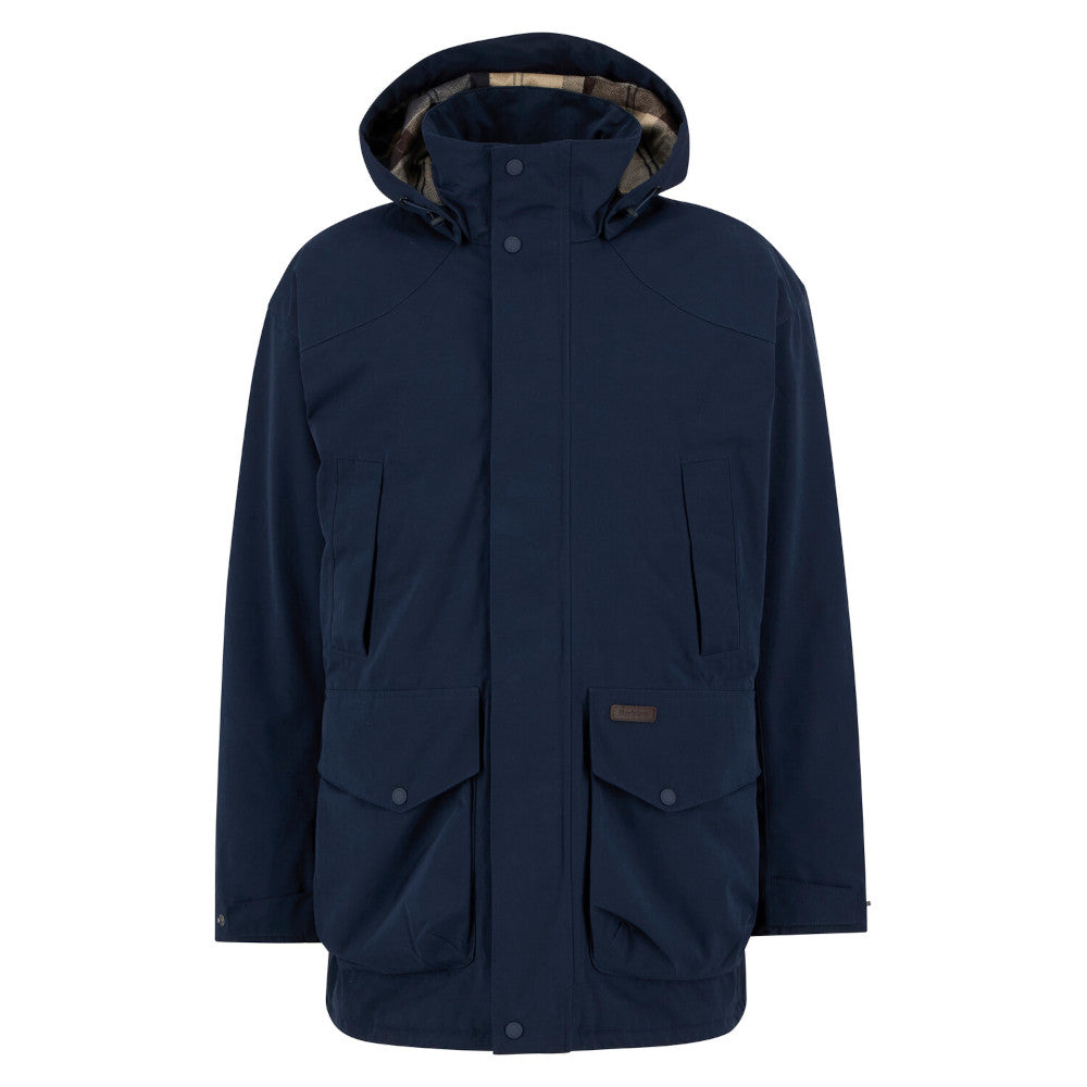 Barbour Farlam Waterproof Navy Jacket