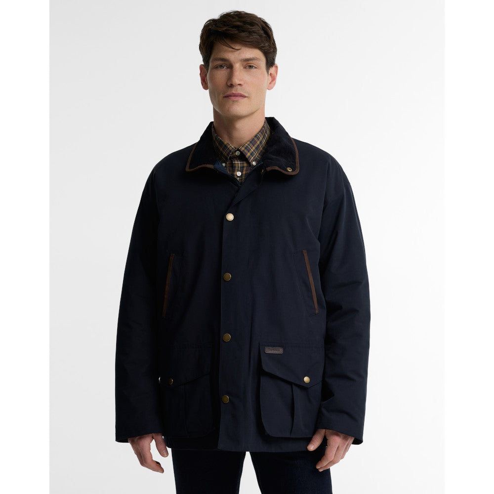 Barbour Bromfield Dark Navy Waterproof Jacket