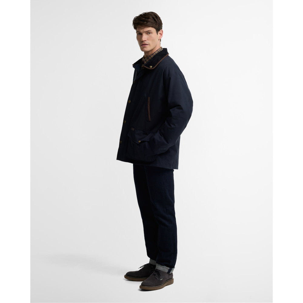Barbour Bromfield Dark Navy Waterproof Jacket