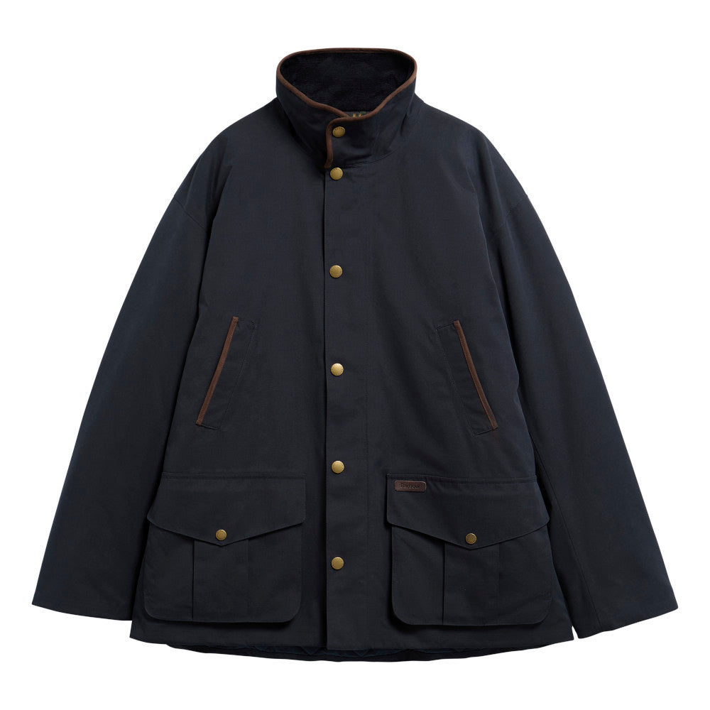 Barbour Bromfield Dark Navy Waterproof Jacket