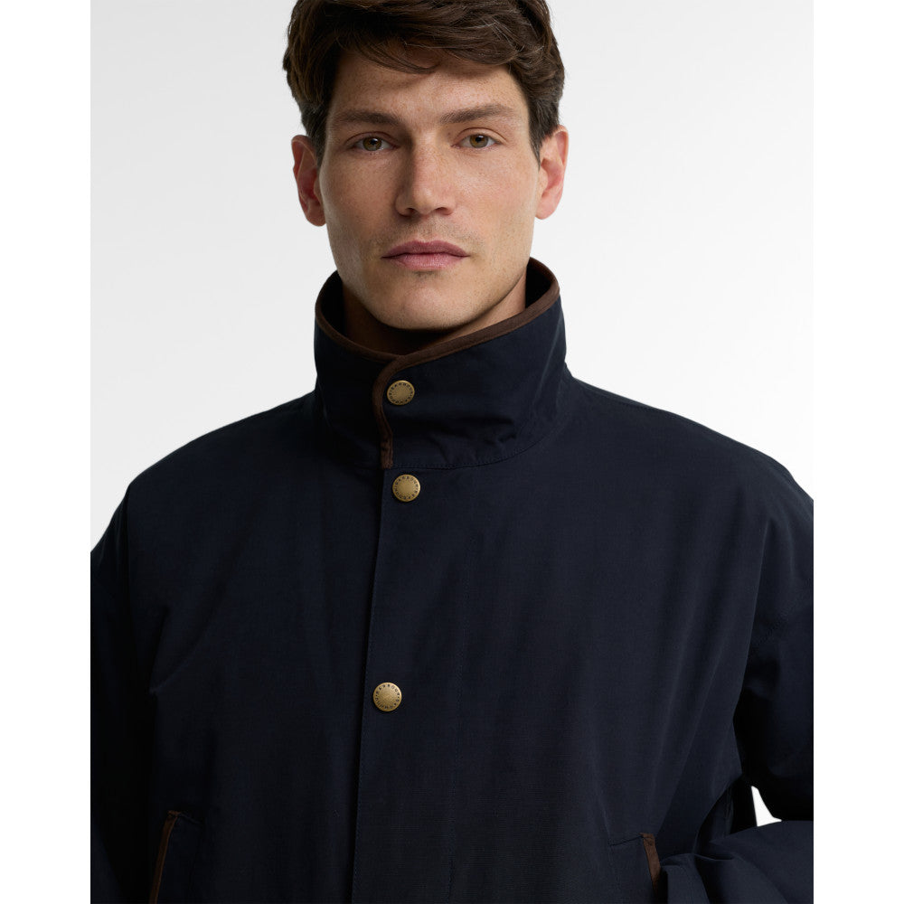 Barbour Bromfield Dark Navy Waterproof Jacket