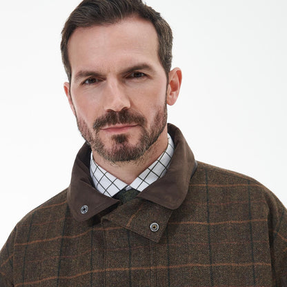 Barbour Brown Wool Beaconsfield Burnhill