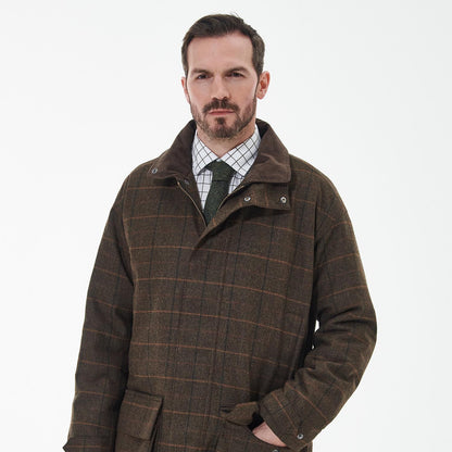 Barbour Brown Wool Beaconsfield Burnhill