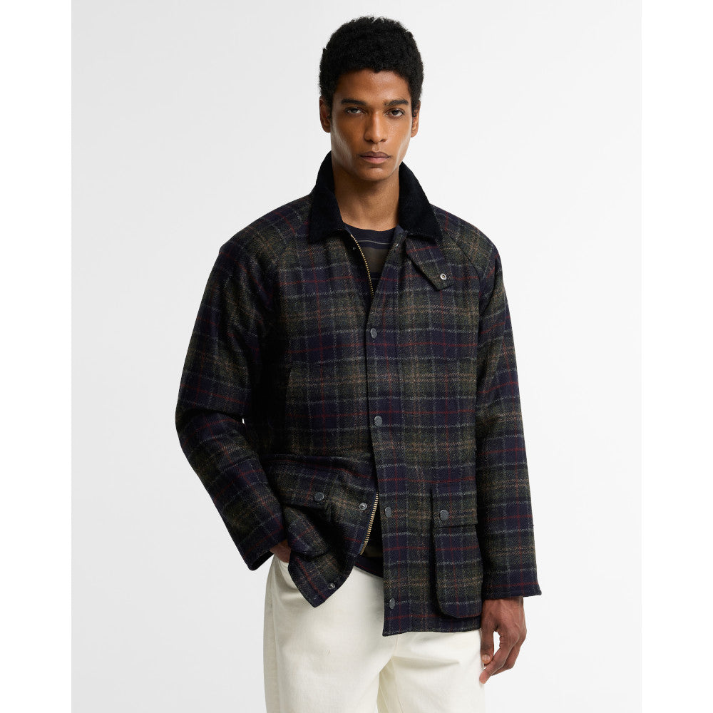 Barbour Tartan Bedale Shadow Classic Tartan Wool Jacket