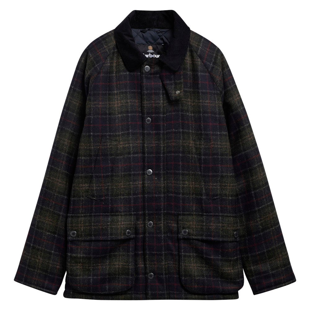 Barbour Tartan Bedale Shadow Classic Tartan Wool Jacket