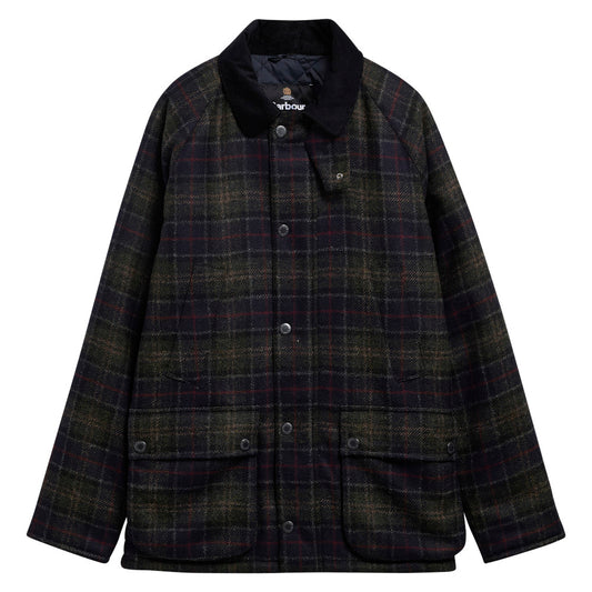 Barbour Tartan Bedale Shadow Classic Tartan Wool Jacket