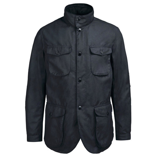 Barbour Ogston Wax Black Jacket