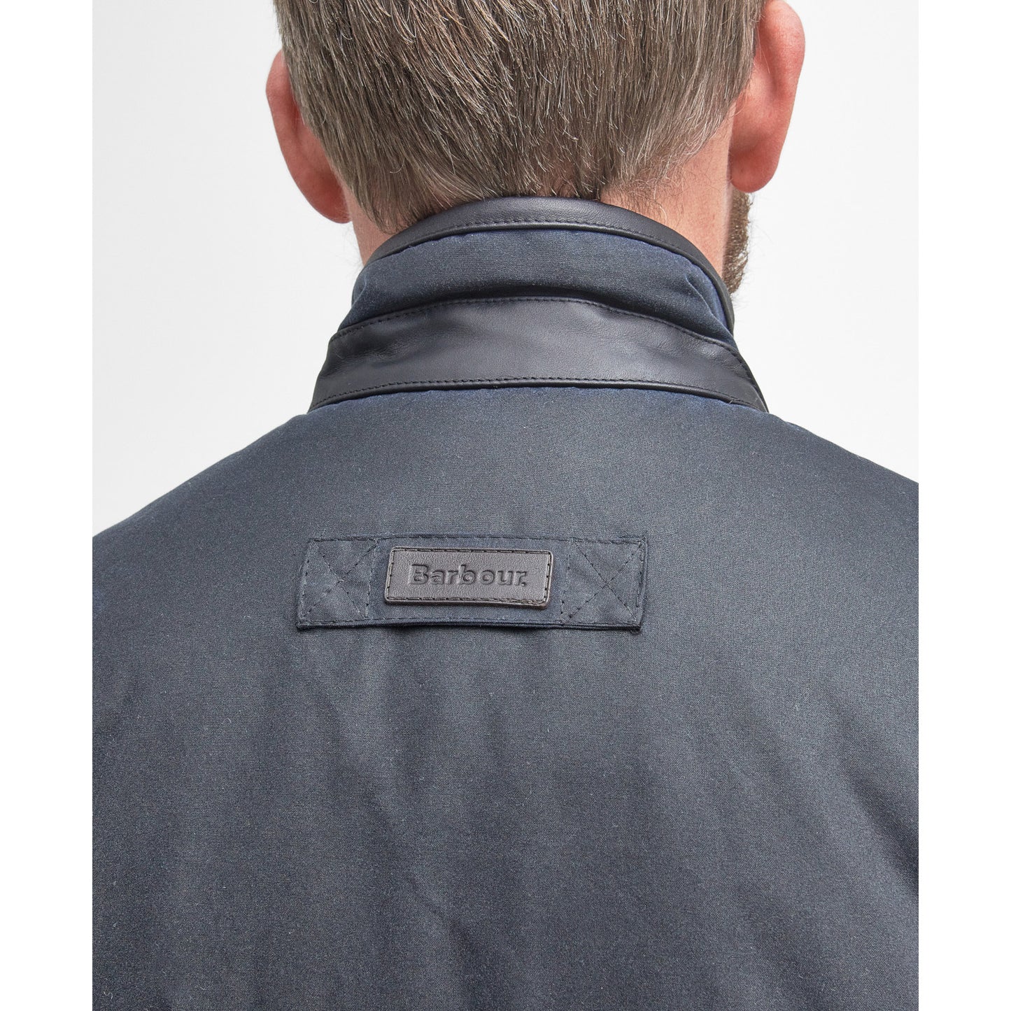 Barbour Hereford Navy Wax Jacket