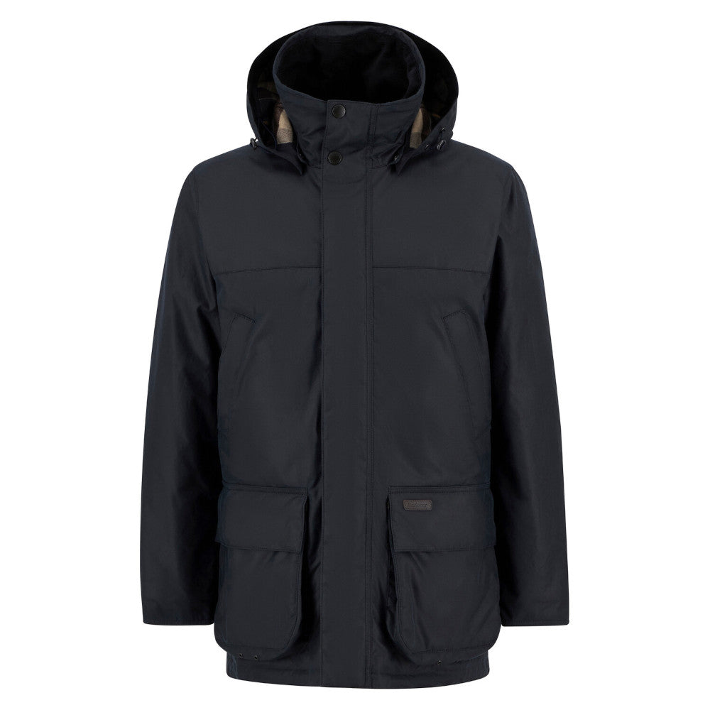 Barbour Bleaberry Navy Wax Jacket