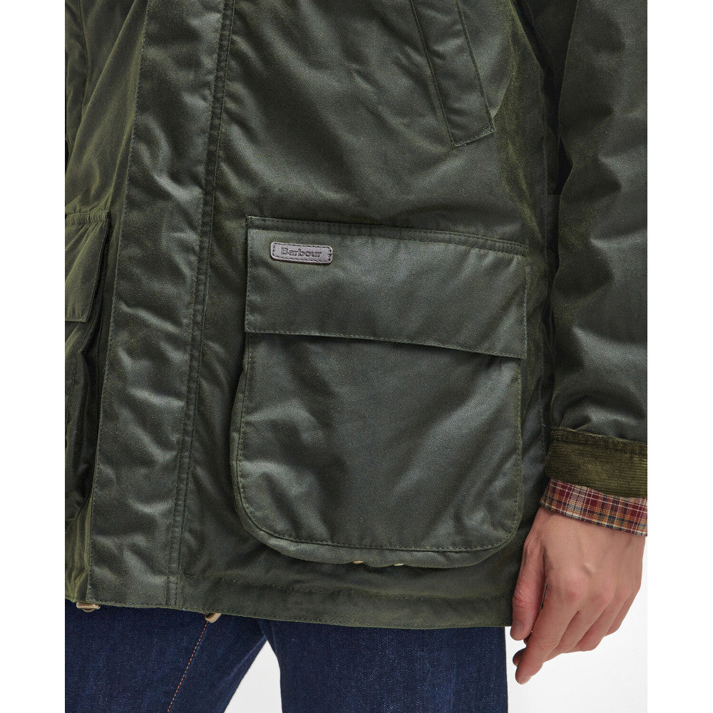 Barbour Bleaberry Fern Wax Jacket