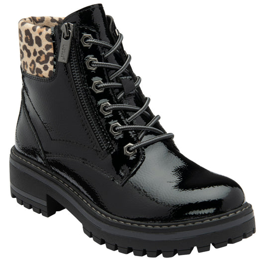 Lotus Myleen Black Ankle Boots