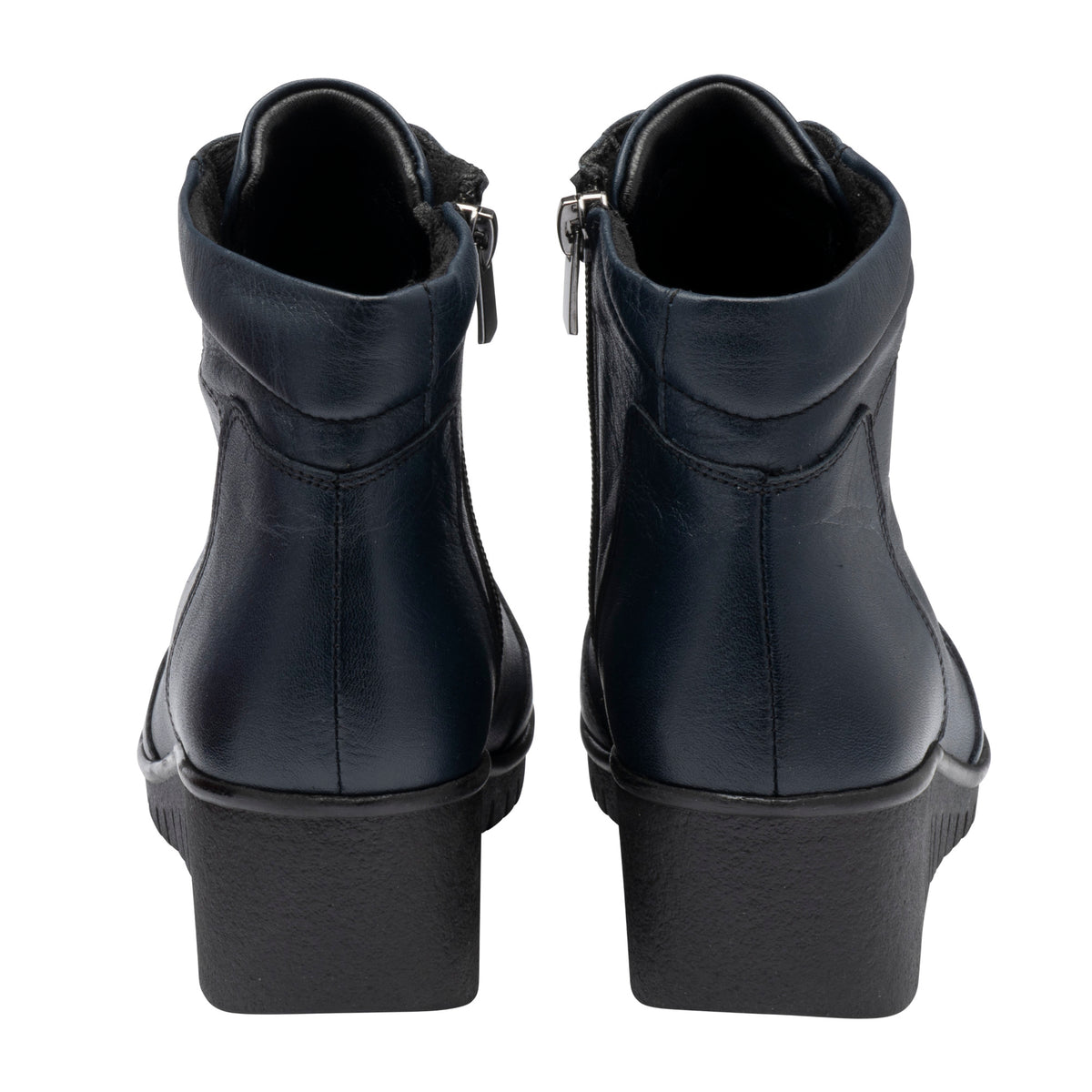 Lotus Myrthe Navy Leather Boots