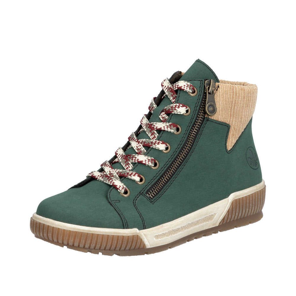 Rieker N0709-54 Bottlegreen Boots