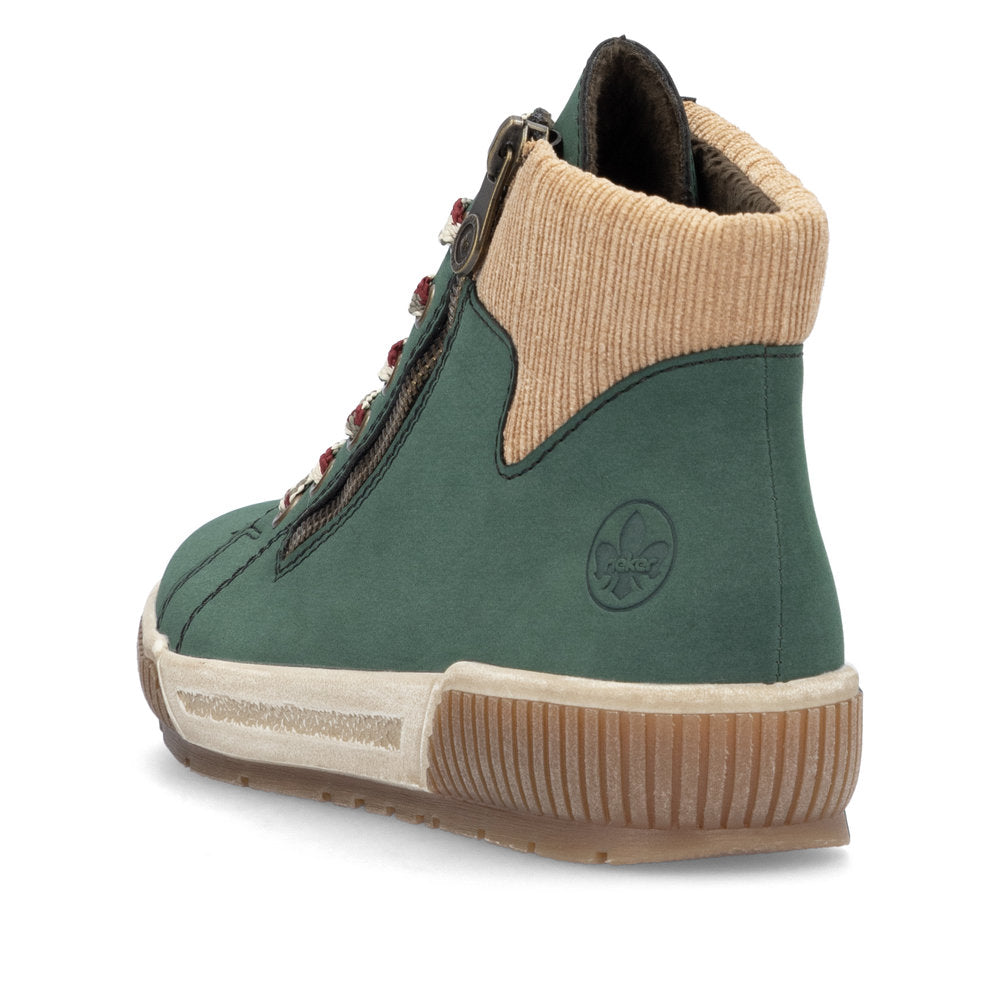 Rieker N0709-54 Bottlegreen Boots