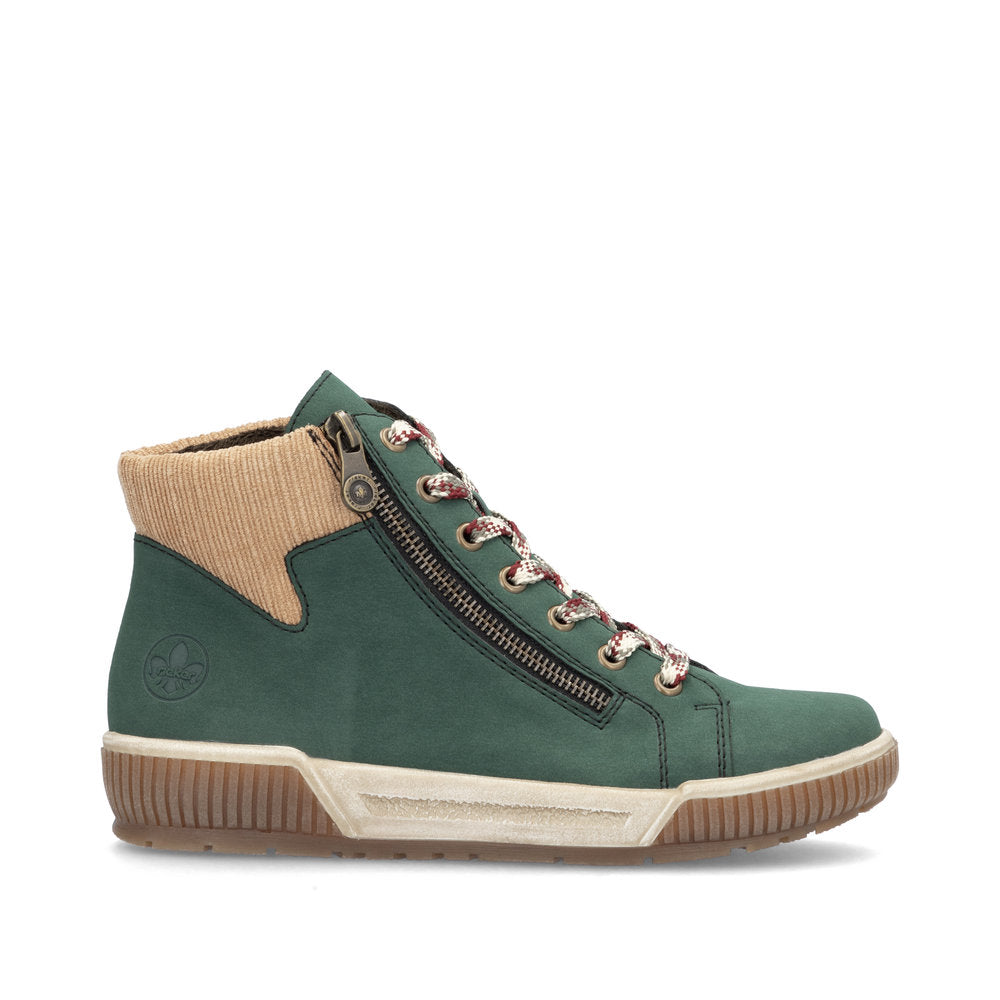 Rieker N0709-54 Bottlegreen Boots