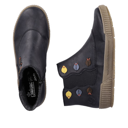Rieker N0751-14 Maditta Blue Boots