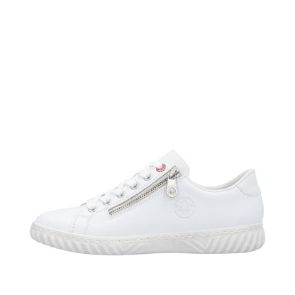 Rieker N0900-81 Sport White Trainers