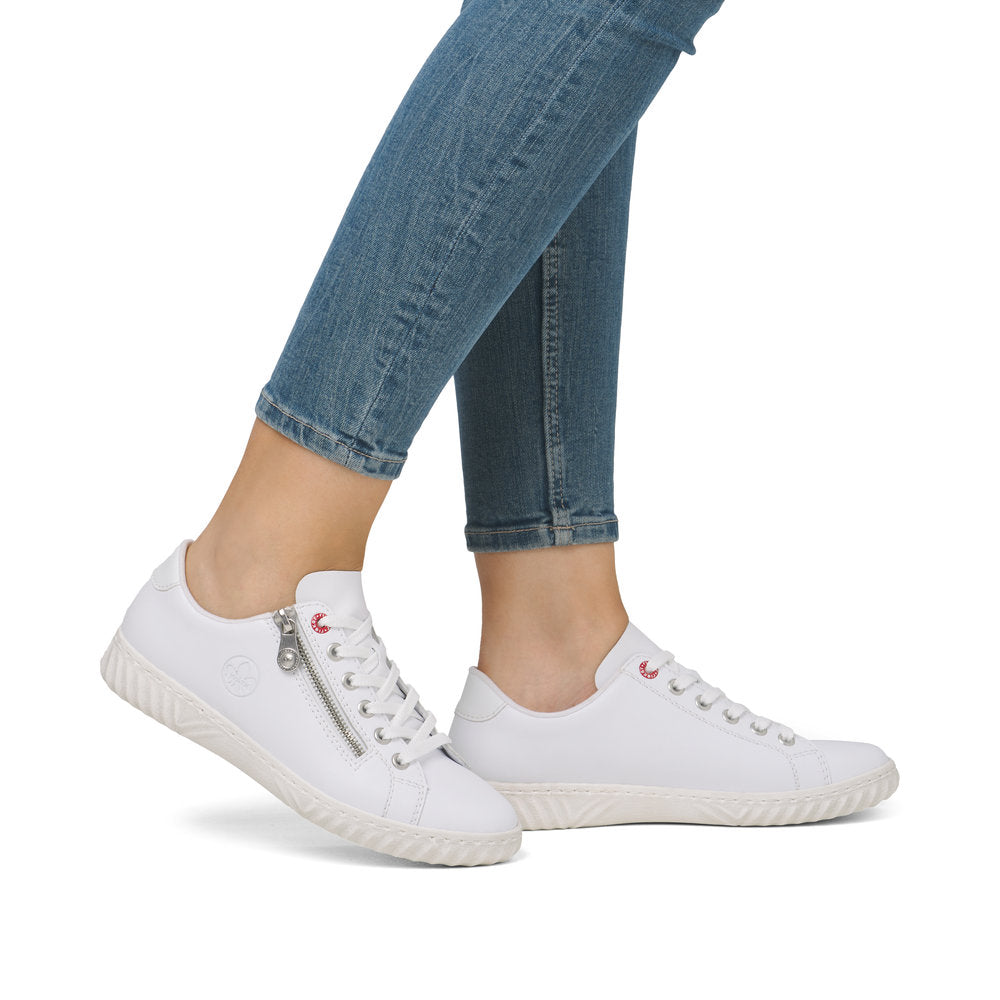 Rieker N0900-81 Sport White Trainers